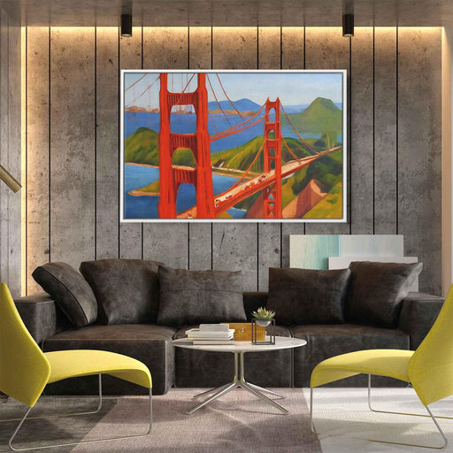 Realism Golden Gate Bridge #128 - Kanvah
