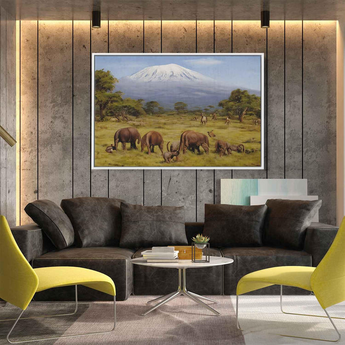 Realism Mount Kilimanjaro #124 - Kanvah