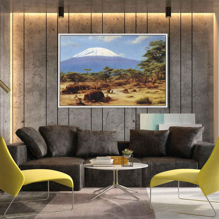 Realism Mount Kilimanjaro #127 - Kanvah