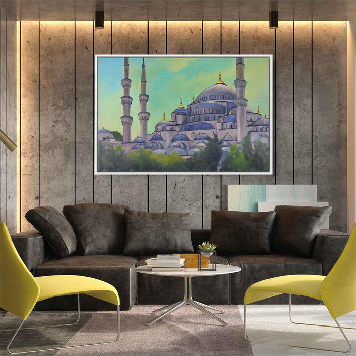 Realism Blue Mosque #117 - Kanvah