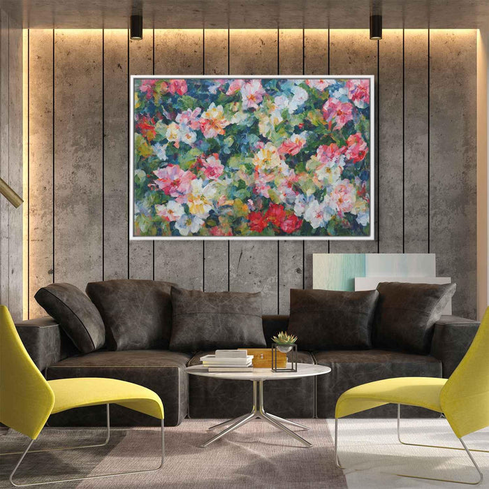 Realistic Oil Tropical Flowers #124 - Kanvah