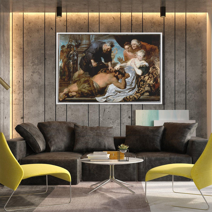 Samson and Delilah by Anthony van Dyck - Canvas Artwork