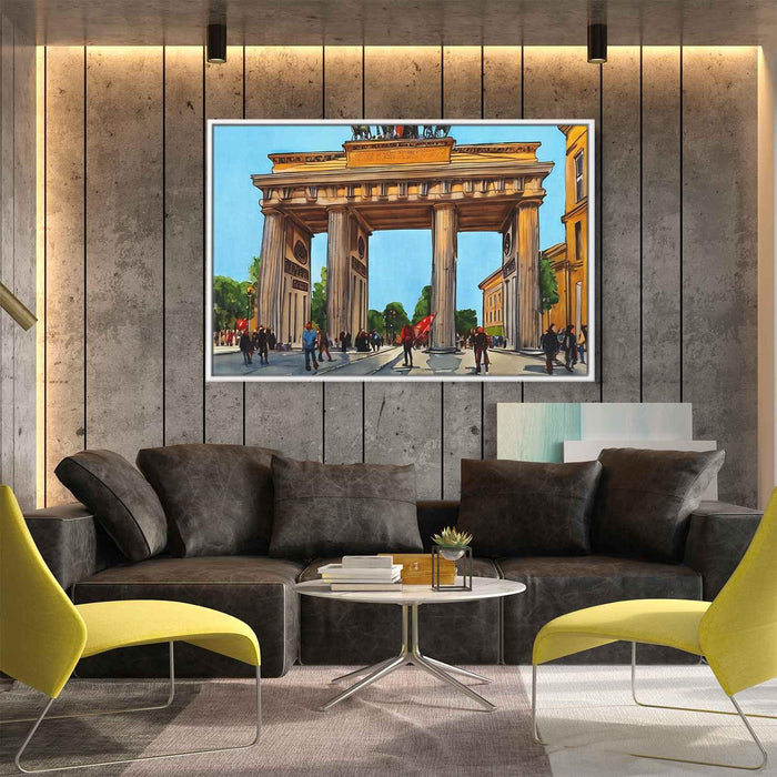 Watercolor Brandenburg Gate #128 - Kanvah