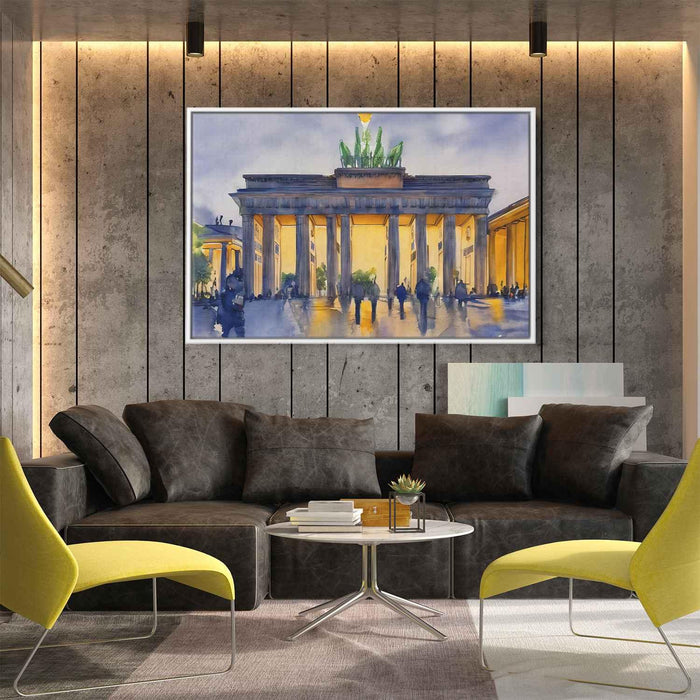 Watercolor Brandenburg Gate #134 - Kanvah