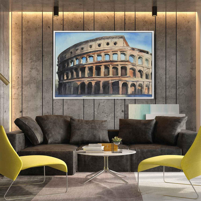Watercolor Colosseum #126 - Kanvah