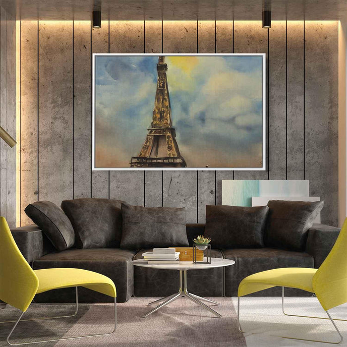 Watercolor Eiffel Tower #126 - Kanvah