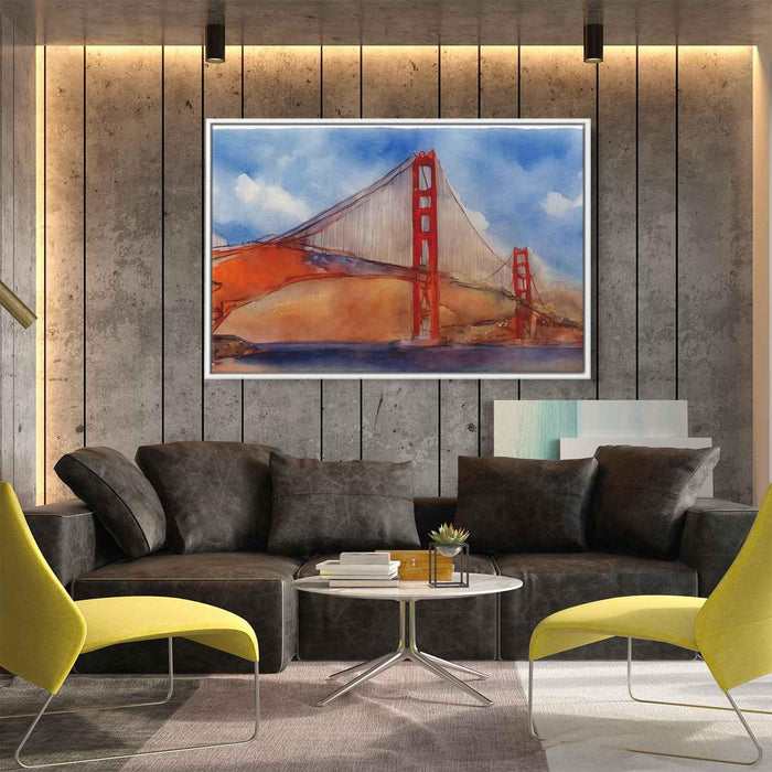 Watercolor Golden Gate Bridge #127 - Kanvah