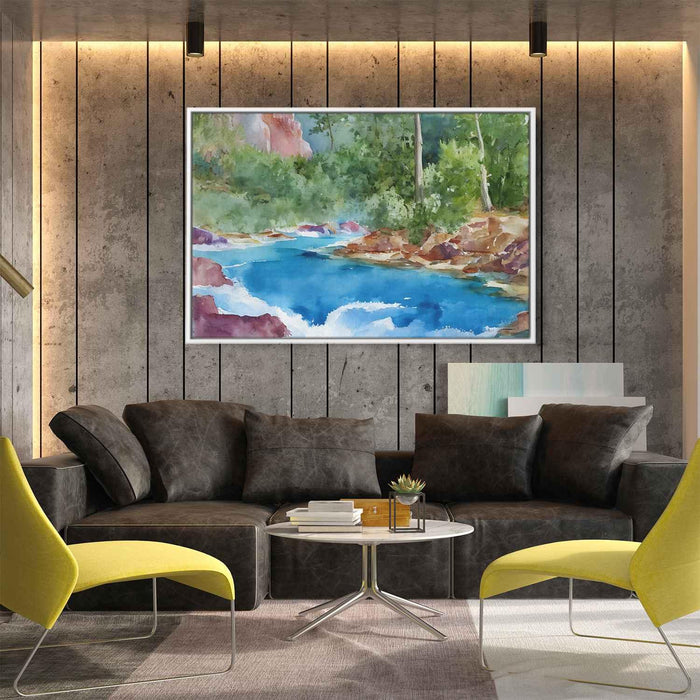 Watercolor Havasu Falls #135 - Kanvah