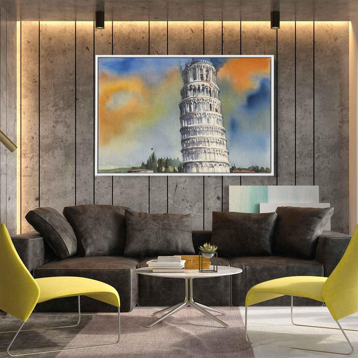 Watercolor Leaning Tower of Pisa #118 - Kanvah