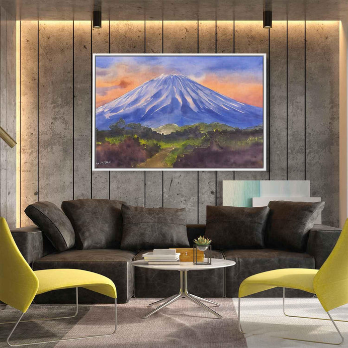 Watercolor Mount Fuji #111 - Kanvah