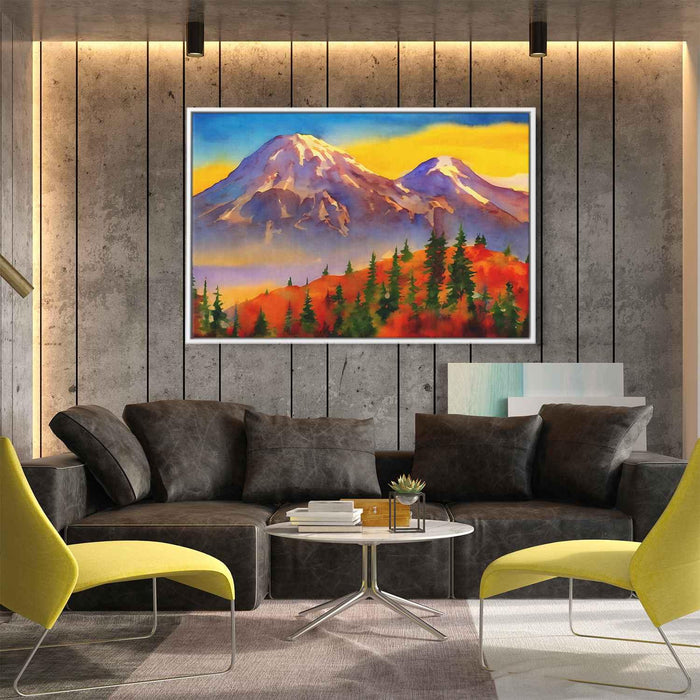 Watercolor Mount Rainier #114 - Kanvah