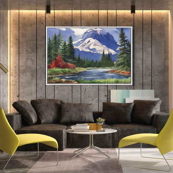 Watercolor Mount Rainier #126 - Kanvah