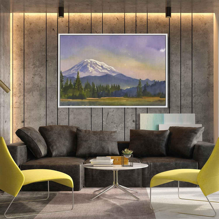 Watercolor Mount Rainier #127 - Kanvah