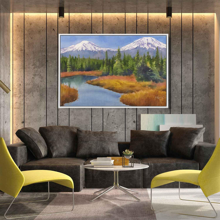 Watercolor Mount Rainier #133 - Kanvah