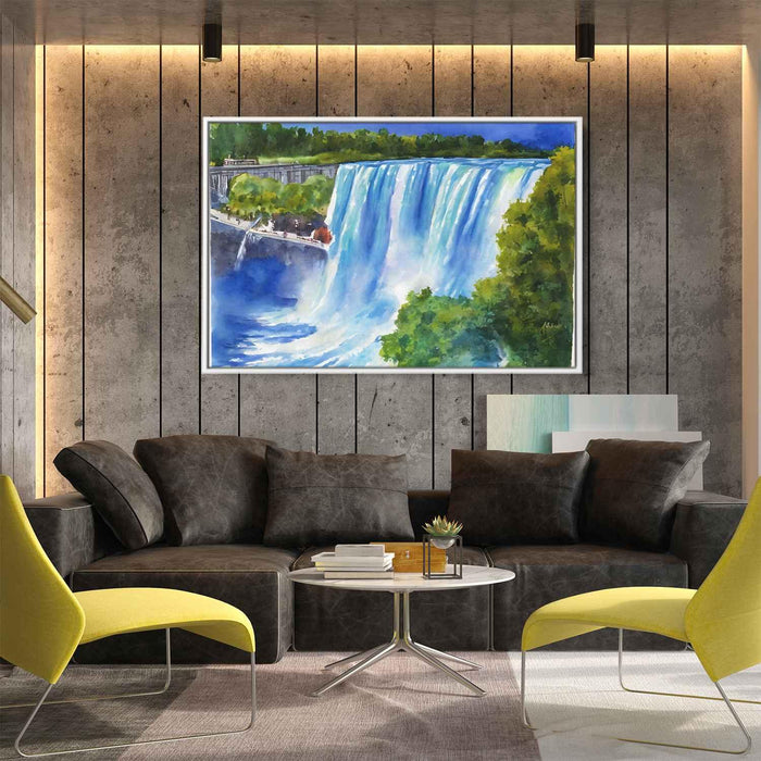 Watercolor Niagara Falls #114 - Kanvah