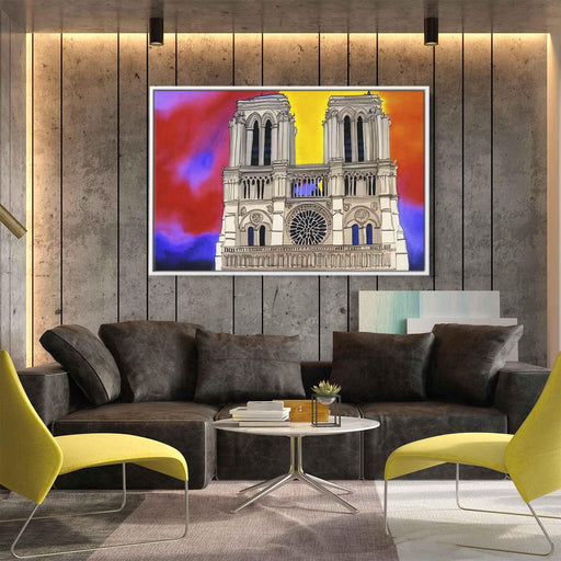 Watercolor Notre Dame Cathedral #124 - Kanvah