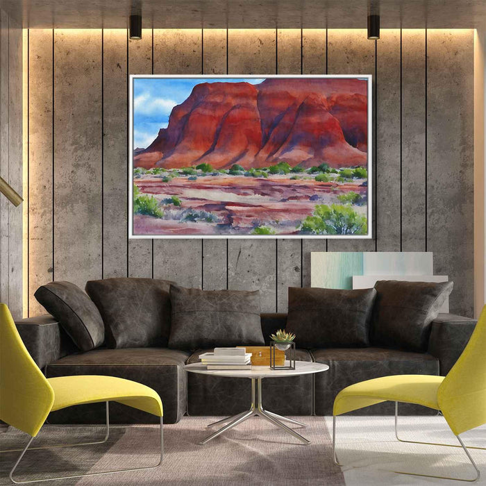 Watercolor Painted Desert #133 - Kanvah