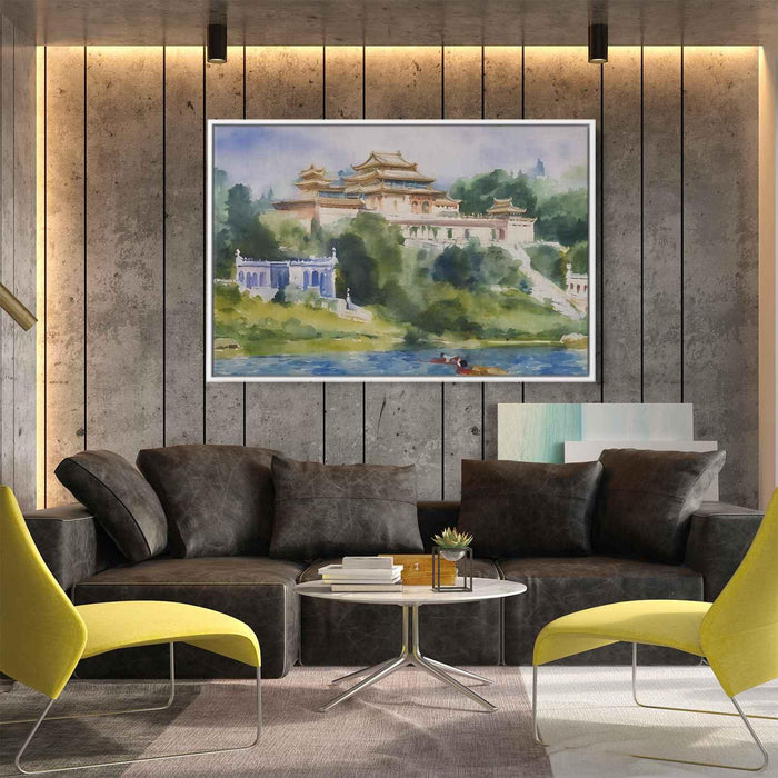 Watercolor Summer Palace #124 - Kanvah