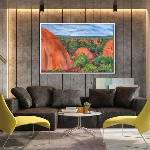 Watercolor Uluru #118 - Kanvah