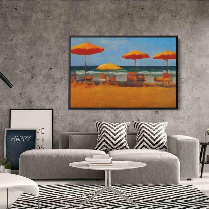 Abstract Beach Umbrellas #127 - Kanvah