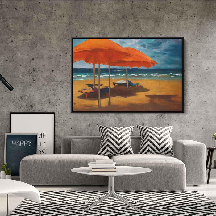 Abstract Beach Umbrellas #140 - Kanvah