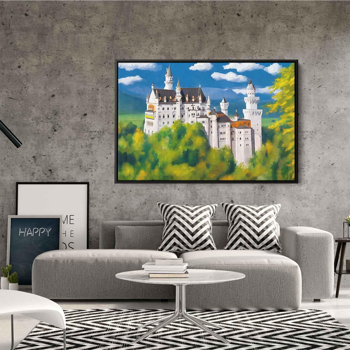 Abstract Neuschwanstein Castle #111 - Kanvah