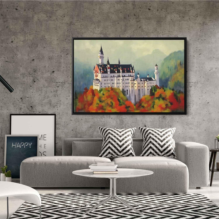 Abstract Neuschwanstein Castle #114 - Kanvah