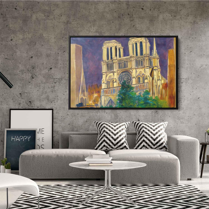 Abstract Notre Dame Cathedral #126 - Kanvah