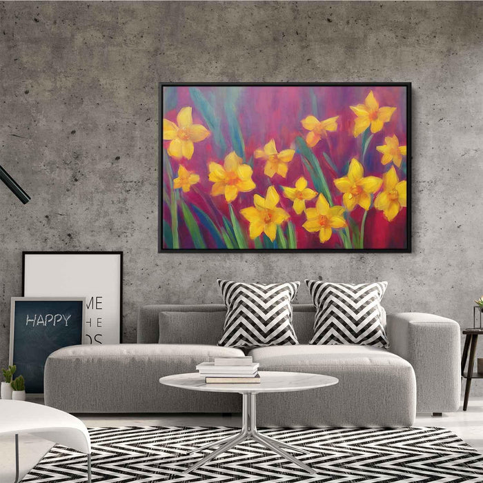 Abstract Daffodils #136 - Kanvah