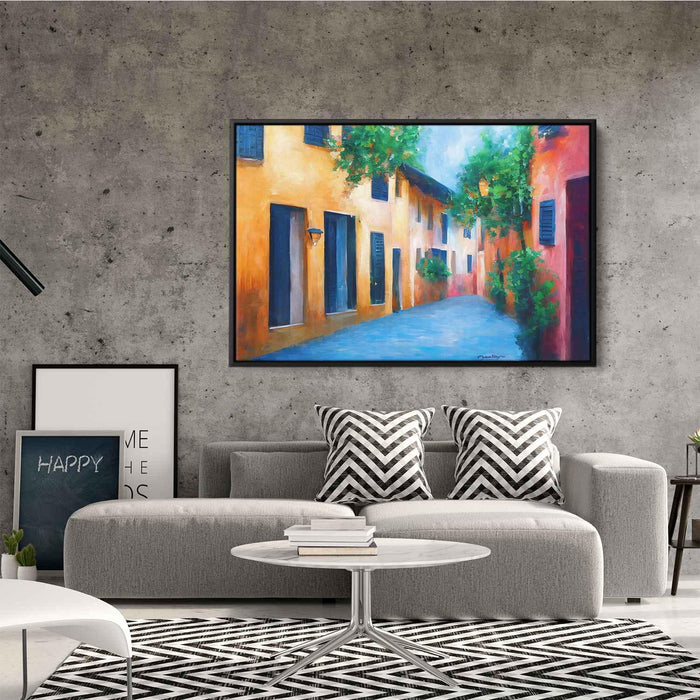 Abstract Portofino Streets #126 - Kanvah