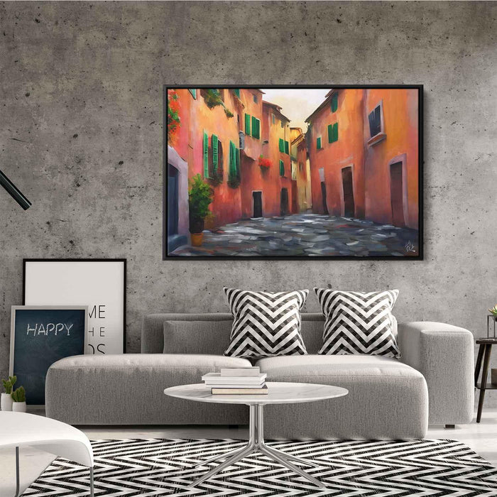 Abstract Portofino Streets #135 - Kanvah