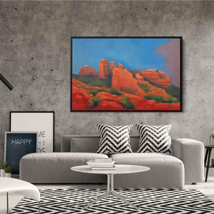 Abstract Sedona Red Rocks #135 - Kanvah