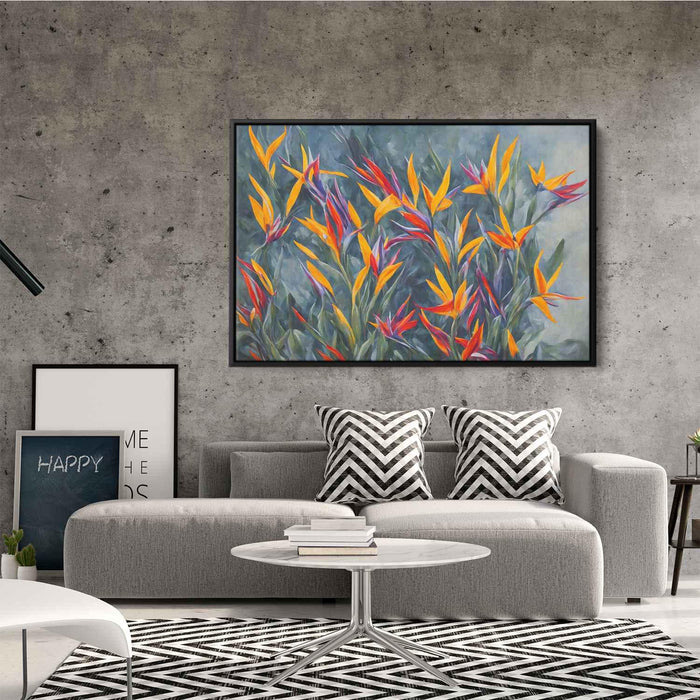 Contemporary Oil Birds of Paradise #114 - Kanvah
