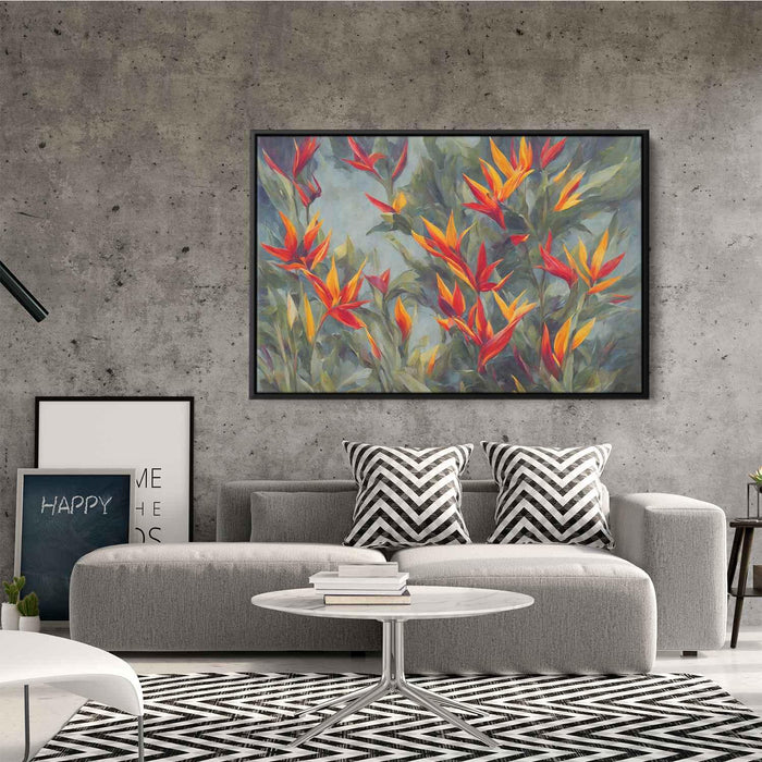 Contemporary Oil Birds of Paradise #126 - Kanvah