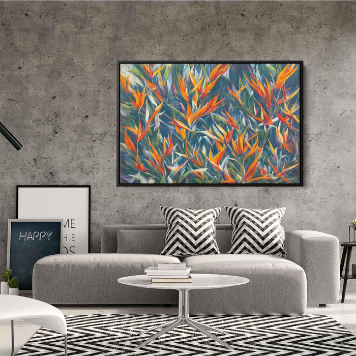 Contemporary Oil Birds of Paradise #127 - Kanvah