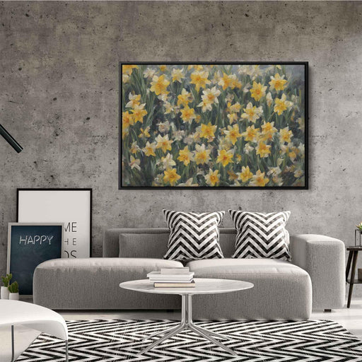 Contemporary Oil Daffodils #107 - Kanvah