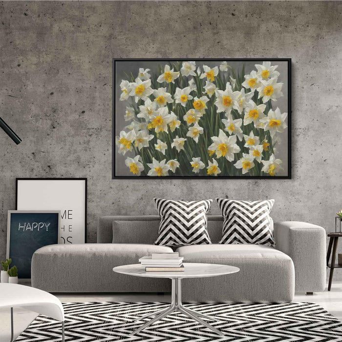 Contemporary Oil Daffodils #127 - Kanvah