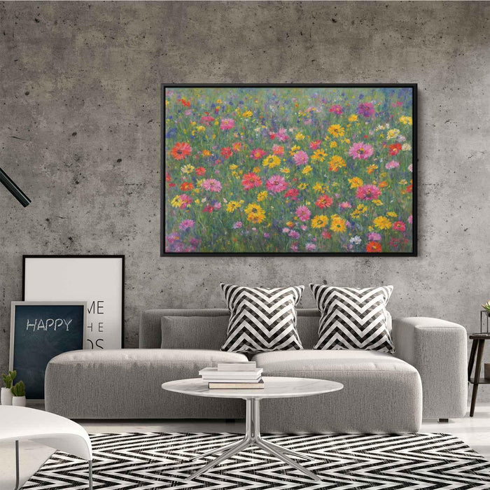 Contemporary Oil Wild Flowers #134 - Kanvah