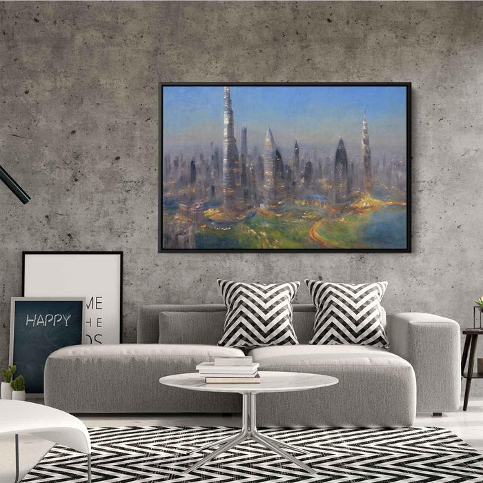 Impressionism Burj Khalifa #124 - Kanvah