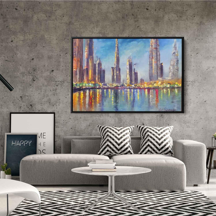 Impressionism Burj Khalifa #134 - Kanvah