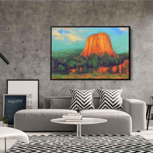 Impressionism Devils Tower #128 - Kanvah