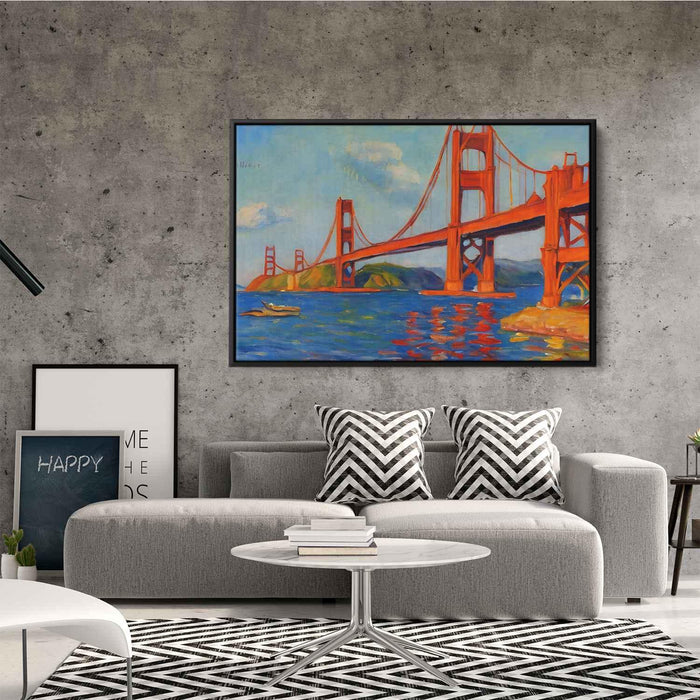 Impressionism Golden Gate Bridge #114 - Kanvah