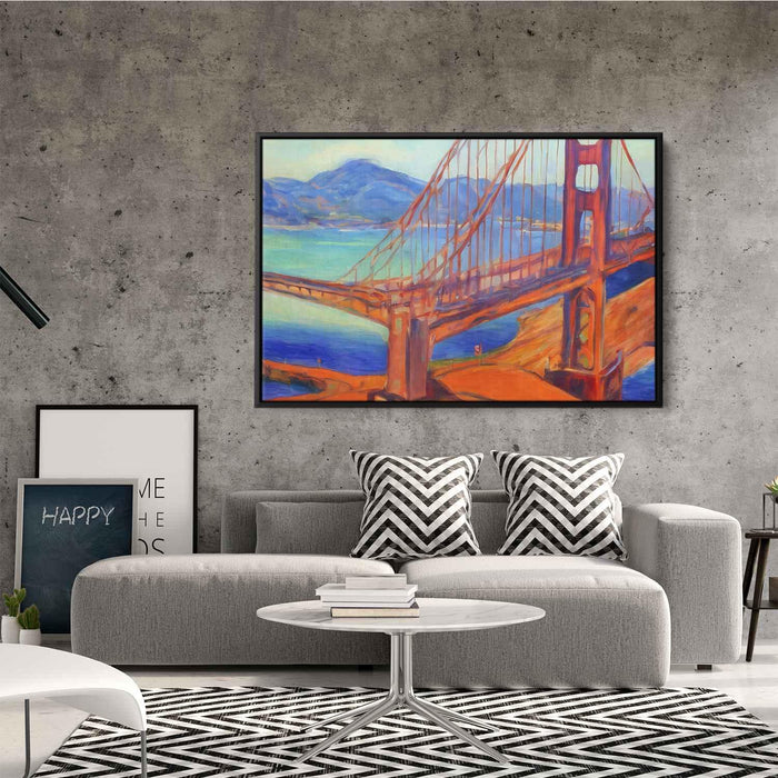 Impressionism Golden Gate Bridge #124 - Kanvah