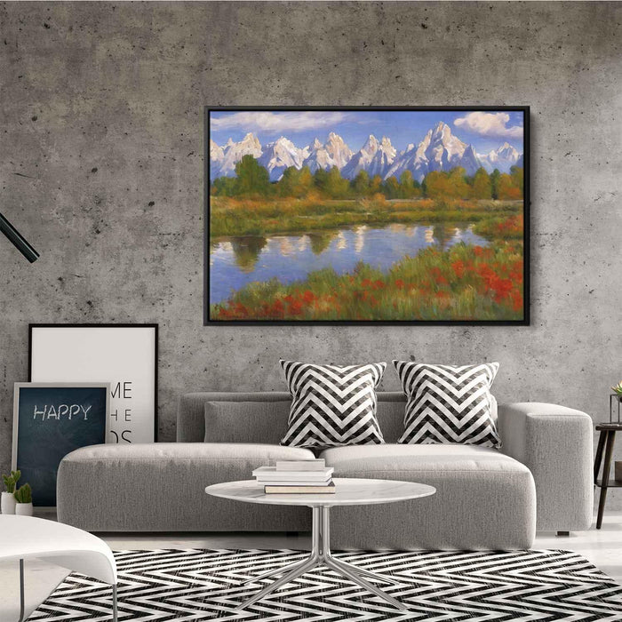 Impressionism Grand Tetons #107 - Kanvah