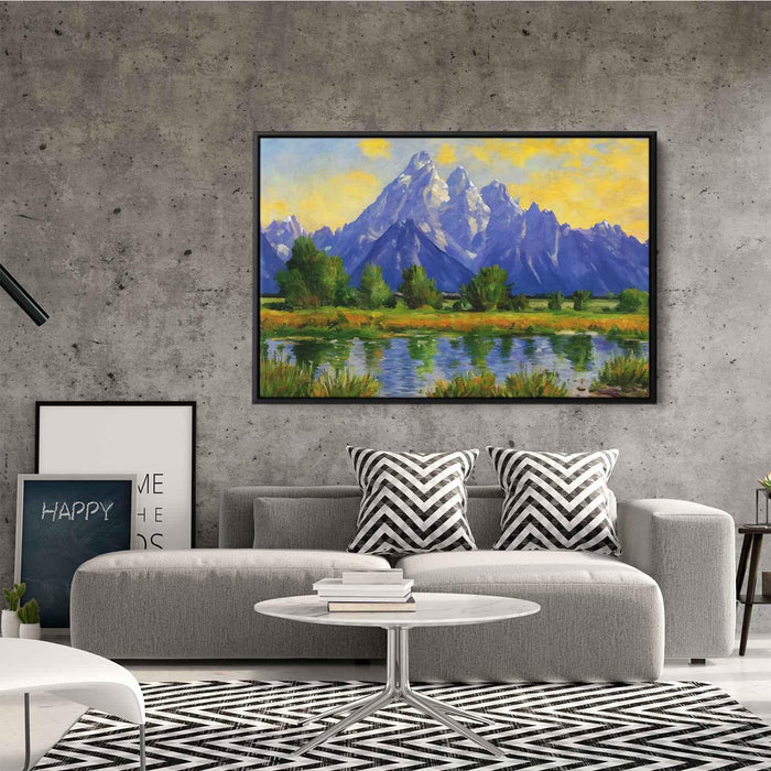 Impressionism Grand Tetons #111 - Kanvah