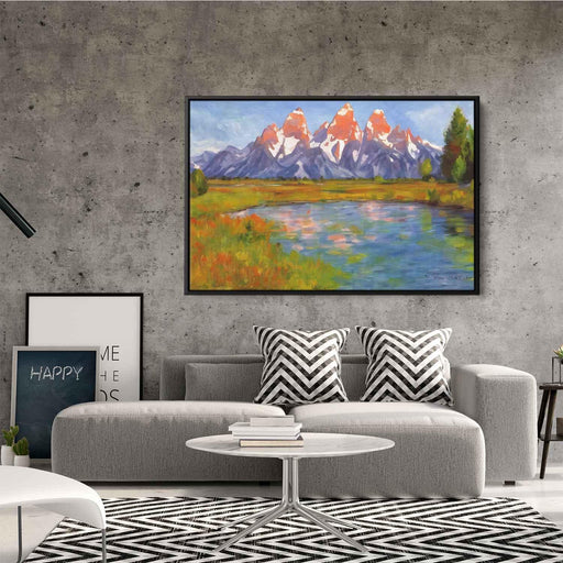 Impressionism Grand Tetons #114 - Kanvah