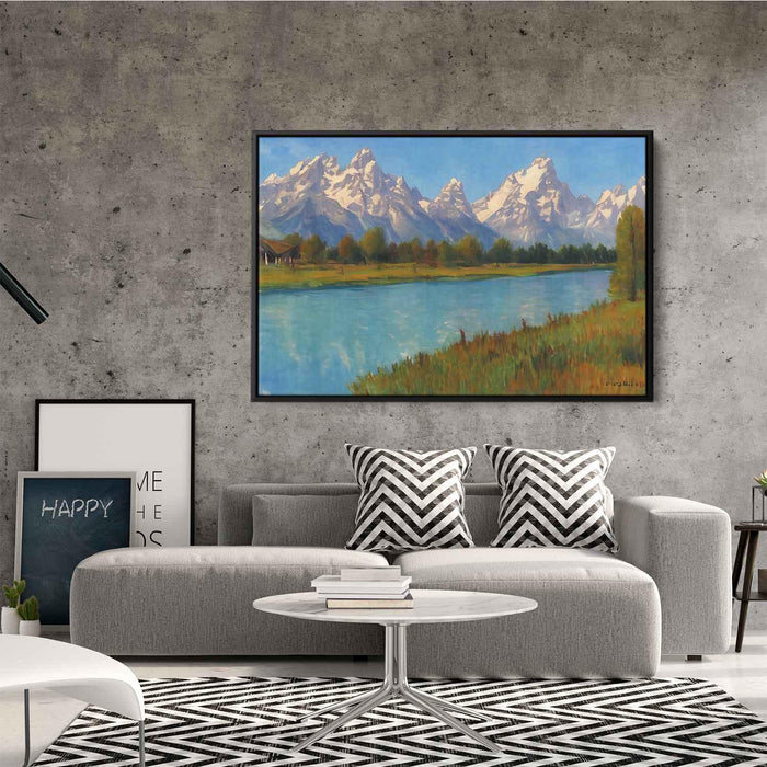 Impressionism Grand Tetons #117 - Kanvah