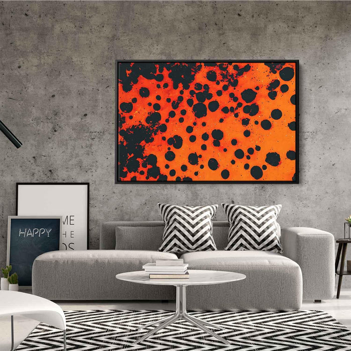 Orange Abstract Splatter #118 - Kanvah