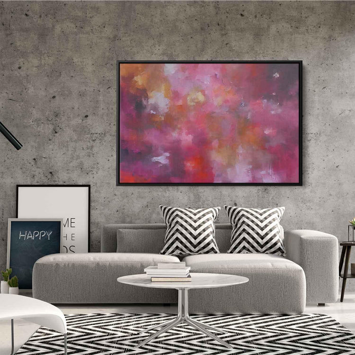 Pink Abstract Painting #136 - Kanvah