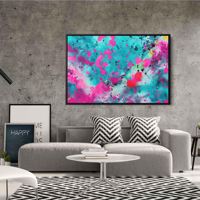 Pink Abstract Splatter #117 - Kanvah